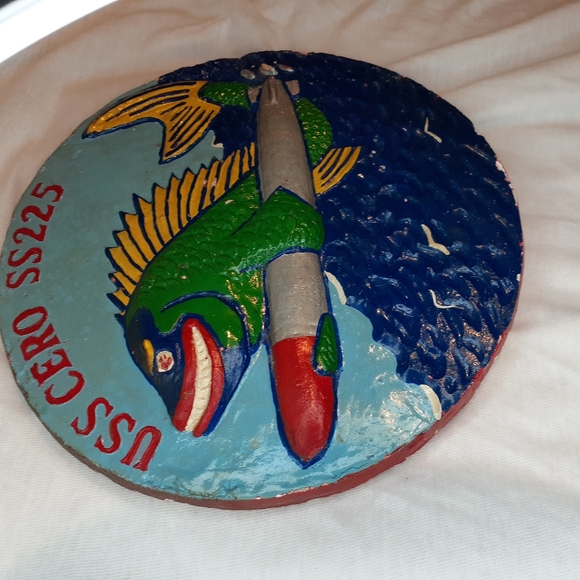 🇺🇸 Cero SS-225 United States Navy Ship Plaque - Picture 7 of 15